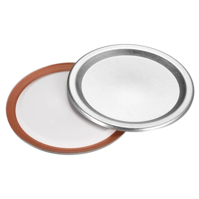 Unique Bargains Wide Mouth Leak Proof Canning Lids Fits Storage Cover 50 Pcs 3 Unique Bargains Wide Mouth Leak Proof Canning Lids Fits Storage Cover 50 Pcs - Image 3