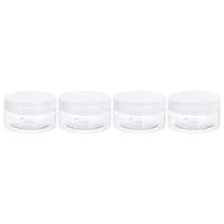 Unique Bargains Round Plastic Empty Organizing Jars With Transparent Screw Top Lids 4 Pcs 9 Unique Bargains Round Plastic Empty Organizing Jars With Transparent Screw Top Lids 4 Pcs -Kitchen Utensil Store GUEST 851ad3c9 4d84 46f4 97ed 9282651e2cde