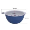 Unique Bargains Kitchen Strainer Colander Bowl Set Small Drain Basket Suitable For Fruits Vegetables
