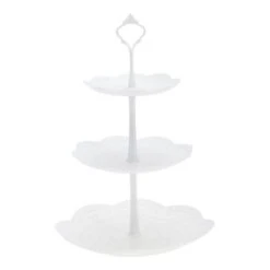Unique Bargains 3 Tier Dessert Cupcake Stand Round Tiered Serving Tray For Donuts Fruits White 11 Unique Bargains 3 Tier Dessert Cupcake Stand Round Tiered Serving Tray For Donuts Fruits White -Kitchen Utensil Store GUEST 860c11ac 7fd1 4a93 ab15 5c9167e2d6a1