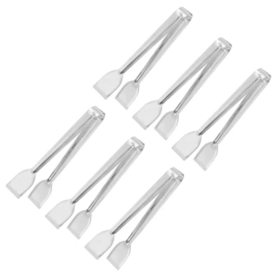Unique Bargains Stainless Steel Mini Versatile Ice Tongs For Desserts And Appetizers 5 Unique Bargains Stainless Steel Mini Versatile Ice Tongs For Desserts And Appetizers - Image 5