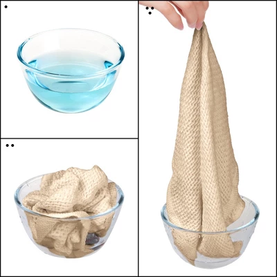 Unique Bargains Cotton Double-Sided Waffle Weave Absorbent Kitchen Towels 6 Pcs 3 Unique Bargains Cotton Double-Sided Waffle Weave Absorbent Kitchen Towels 6 Pcs - Image 3