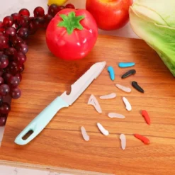 Unique Bargains Plastic Kitchen Blade Sleeves Knife Tip Protector 50 Pcs Clear -Kitchen Utensil Store GUEST 878d89ed 5304 4878 b131 ed896ffac97a 1