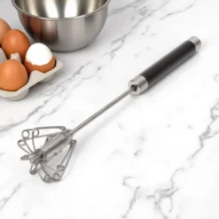 Unique Bargains 12" Semi-Automatic Loop Whisk Dishwasher Safe Stainless Steel Black Silver Tone 6 Unique Bargains 12" Semi-Automatic Loop Whisk Dishwasher Safe Stainless Steel Black Silver Tone -Kitchen Utensil Store GUEST 87f753c4 b092 41c7 a75d b15d7914832d