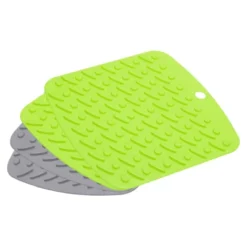 Unique Bargains Heat Resistant Non-Slip Flexible Durable Trivet Mat 4 Pcs -Kitchen Utensil Store GUEST 882f2730 4205 4850 9860 f6e56e786d92