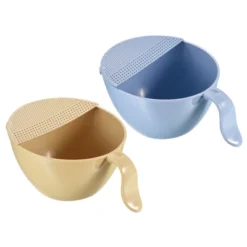 Unique Bargains Rice Strainer Rice Washing Bowl Rice Sieve Kitchen Strainer Colander Bowl Drain Basket -Kitchen Utensil Store GUEST 88b2ef1f a4b5 4f4a b14f dfb7b7b23e8b