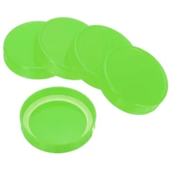 Unique Bargains Regular Mouth Plastic Mason Jar Lids With Silicone Sealing Ring 6 Pcs -Kitchen Utensil Store GUEST 89a52081 4f2c 41cd 8b54 084a9d322a4d