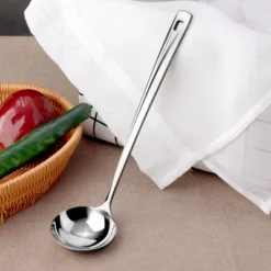 Unique Bargains Stainless Steel Ladle Kitchenware Spoons 11.6" Silver Tone 1 Pc -Kitchen Utensil Store GUEST 8baf9a44 7231 4c11 aa03 2f9cfd0d5108