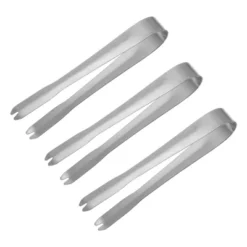Unique Bargains 410 Stainless Steel Ice Tongs For Appetizers, Charcuterie, Dessert, Tea Party, Bar, Cafe Serving 5.2" Silver 3 Pcs 9 Unique Bargains 410 Stainless Steel Ice Tongs For Appetizers, Charcuterie, Dessert, Tea Party, Bar, Cafe Serving 5.2" Silver 3 Pcs -Kitchen Utensil Store GUEST 8d4b3c25 cc84 4848 ac32 b7c01aa86f86
