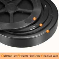 Unique Bargains Multifunctional Durable 360° Rotation 3 Tiers Lazy Susan Organizer 9 Unique Bargains Multifunctional Durable 360° Rotation 3 Tiers Lazy Susan Organizer -Kitchen Utensil Store GUEST 8e0cfa09 b341 4765 846f d97de3f57359