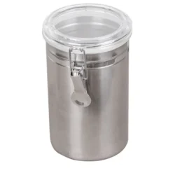 Unique Bargains Kitchen Counter Stainless Steel Airtight Canister With Clear Lid Locking Clamp 1 Pc 9 Unique Bargains Kitchen Counter Stainless Steel Airtight Canister With Clear Lid Locking Clamp 1 Pc -Kitchen Utensil Store GUEST 8e3b2616 f447 4c97 a9e1 d7929b34be08