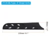 Unique Bargains Edge Guard Blade Protector Plastic 8" Bread Knife Sleeves Black