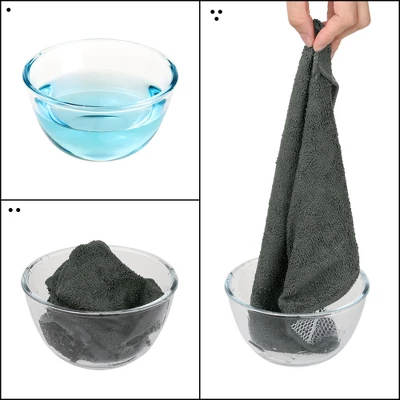 Unique Bargains Microfiber Absorbent Quick Dry Kitchen Dishcloth 20 Pcs 3 Unique Bargains Microfiber Absorbent Quick Dry Kitchen Dishcloth 20 Pcs - Image 3
