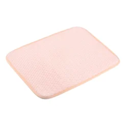 Unique Bargains Microfiber Non-Slip Quick Drying Reversible Dish Drying Mat Pink 1 Pc -Kitchen Utensil Store GUEST 8f3a1344 9c52 42a5 b941 b1e2d2c7d1f5