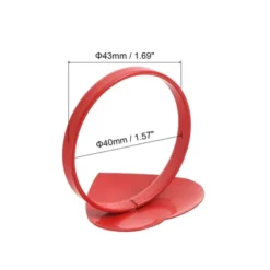 Unique Bargains Dining Table Decoration Alloy Decorative Wear Resistance Heart Shape Napkin Rings