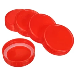 Unique Bargains Regular Mouth Plastic Mason Jar Lids With Silicone Sealing Ring 10 Pcs -Kitchen Utensil Store GUEST 8fd62097 b08e 4876 81ab 684b29a2bfc8
