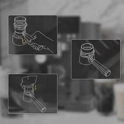 Unique Bargains Coffee Tamper Base For Ninja Espresso ES601 Black 1 Pc 3 Unique Bargains Coffee Tamper Base For Ninja Espresso ES601 Black 1 Pc - Image 3