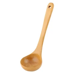 Unique Bargains Wood Kitchen Easy To Wash Hangable Cooking Spoon 10.6" X 3" Wooden Color 1 Pc -Kitchen Utensil Store GUEST 9184ccce 0c6d 45fc b408 07f536899e8d