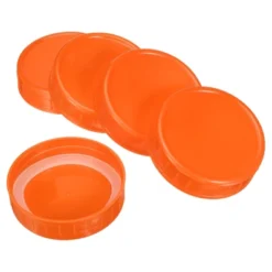 Unique Bargains Regular Mouth Plastic Mason Jar Lids With Silicone Sealing Ring 10 Pcs -Kitchen Utensil Store GUEST 92c1c81a 1544 49ce b495 35dba7f0e8d1