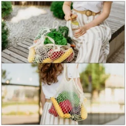 Unique Bargains Cotton Mesh Reusable Washable Grocery Bags 1 Pcs 15x13.8" 24 Unique Bargains Cotton Mesh Reusable Washable Grocery Bags 1 Pcs 15x13.8" -Kitchen Utensil Store GUEST 95034faf 6e19 4e16 9190 0509ec6a5a0e