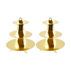 Unique Bargains 3-Tier Lace Cupcake Stand Tower 2 Pcs -Kitchen Utensil Store GUEST 96b56d07 dffc 40ff 8536 577dc1050778