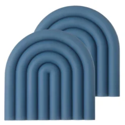 Unique Bargains U-shaped Heat Resistant Non-Slip Silicone Trivet Mat For Pots Coasters 2 Pcs -Kitchen Utensil Store GUEST 96cc8f75 5b7d 457a 8afb 35d3ddad6a45