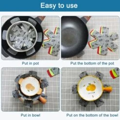 Unique Bargains Polyester Felt Kitchen Textiles Flexible Pot And Pan Protectors 3 Pcs -Kitchen Utensil Store GUEST 96cfb8c2 5db7 44ba 9350 d82e30e1d3ea