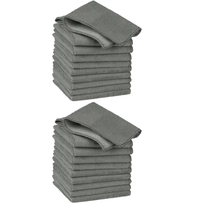 Unique Bargains Microfiber Absorbent Quick Dry Kitchen Dishcloth 20 Pcs 6 Unique Bargains Microfiber Absorbent Quick Dry Kitchen Dishcloth 20 Pcs - Image 6