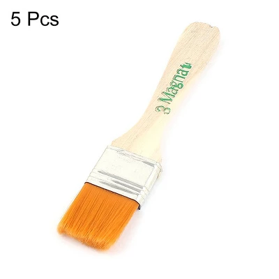 Unique Bargains Baking Bakeware Bread Cook Pastry Oil Cream BBQ Basting Brush 5 Pcs 2 Unique Bargains Baking Bakeware Bread Cook Pastry Oil Cream BBQ Basting Brush 5 Pcs - Image 2