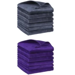 Unique Bargains Dishwashing Cleaning Microfiber Thick Absorbent Kitchen Towels 12 Pcs 12" X 12" -Kitchen Utensil Store GUEST 991d1db2 0de6 473d 89a8 586da7a848a4