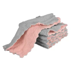 Unique Bargains Kitchen Quick Dry Coral Fleece Dish Cloths 12 Pcs -Kitchen Utensil Store GUEST 9b73fbca e453 4f8b 8a2a a5281bdfe468