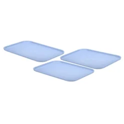 Unique Bargains Kitchen Reusable Lightweight Plastic Rectangular Serving Tray 3 Pcs 17 Unique Bargains Kitchen Reusable Lightweight Plastic Rectangular Serving Tray 3 Pcs -Kitchen Utensil Store GUEST 9dba8788 5aa6 443a 9eba 5b95bb567bcc
