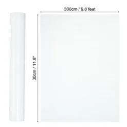 Unique Bargains Washable Oil-Proof Shelf Cabinet Liners Non-Adhesive EVA Refrigerator Drawer Mats