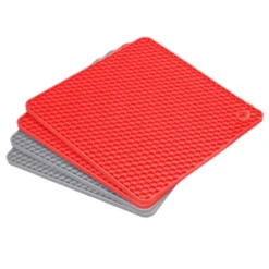 Unique Bargains Silicone Heat Resistant Multi-purpose Trivet Mat 4 Pcs -Kitchen Utensil Store GUEST a2e7016a df88 4958 98cd 1603144720d2