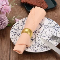 Unique Bargains Wedding Birthday Alloy Decorative Wear Resistance Napkin Rings 6 Pcs -Kitchen Utensil Store GUEST a37a64e1 64d9 4405 8d52 b39f857f5ce6
