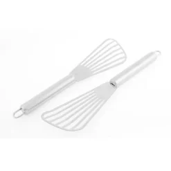 Unique Bargains Kitchen Stainless Steel Fish Slotted Pancake Spatulas And Turners Silver Tone 2 Pcs -Kitchen Utensil Store GUEST a431fab6 ace8 4e21 ae98 6c180fea7589