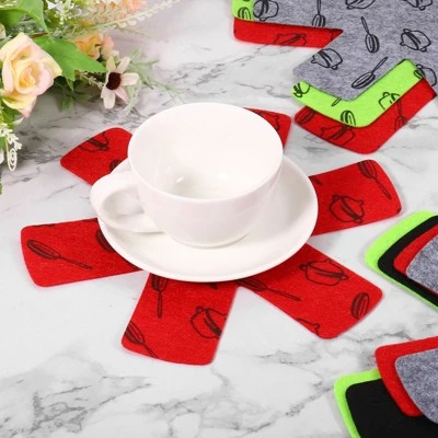 Unique Bargains Polyester Felt Kitchen Textiles Pot And Pan Protector 3 Pcs 5 Unique Bargains Polyester Felt Kitchen Textiles Pot And Pan Protector 3 Pcs - Image 5