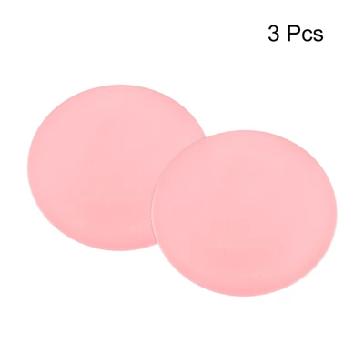 Unique Bargains Silicone Non-Slip Washable Round Jar Openers Pink Red 3 Pcs 2 Unique Bargains Silicone Non-Slip Washable Round Jar Openers Pink Red 3 Pcs - Image 2