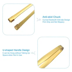 Unique Bargains Stainless Steel Ice Appetizers Sugar Serving Mini Tongs -Kitchen Utensil Store GUEST a5a83379 2e47 42cc 84d5 13e4a2e1174e