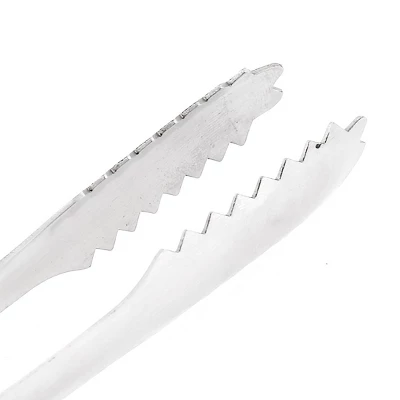 Unique Bargains Stainless Steel Mirror Finishing Versatile Mini Ice Tong Silver Tone 1 Pc 1 Unique Bargains Stainless Steel Mirror Finishing Versatile Mini Ice Tong Silver Tone 1 Pc