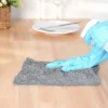 Unique Bargains Housekeeping Microfiber Ultra Soft Absorbent Lint Free Kitchen Towel Gray