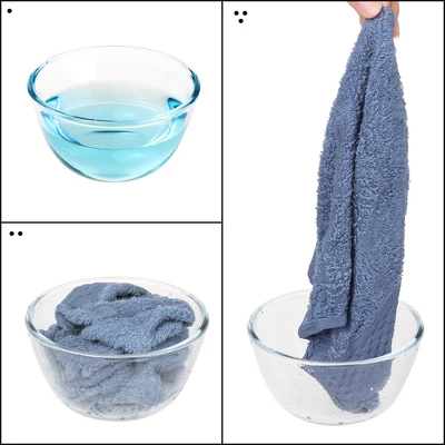 Unique Bargains Durable Soft Absorbent Thick Cotton Kitchen Towels 13 X 13 Inches 3 Unique Bargains Durable Soft Absorbent Thick Cotton Kitchen Towels 13 X 13 Inches - Image 3