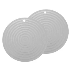 Unique Bargains Round Heat Resistant Silicone Trivet Mat With Hang Hole 2 Pcs -Kitchen Utensil Store GUEST a8c9297b d551 4185 9a5c 6c31c252eaa1