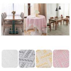 Unique Bargains Tablecloths With Tassel For Indoor And Outdoor Kitchen Dining Farmhouse Holiday Camping Parties -Kitchen Utensil Store GUEST a9c824c7 aaf5 4567 a9e6 792de637b95c