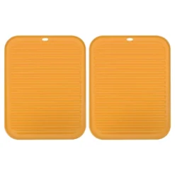 Unique Bargains Dish Drying Mat Set Under Sink Drain Pad Heat Resistant Suitable For Kitchen 2 Pcs -Kitchen Utensil Store GUEST a9d81d2c 93f3 44e5 bd80 28dfca65521f