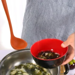 Unique Bargains Heat Resistant Ergonomic Handle Non-Stick Wide Application Soup Kitchen Spoon 8.5 Inch 1 Pc -Kitchen Utensil Store GUEST ab6a6cb2 dace 45f1 ac96 010d8413c1e1