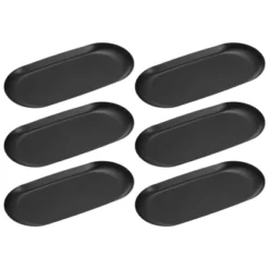 Unique Bargains Stainless Steel Cosmetics Candles Dessert Decorative Trays 6 Pcs -Kitchen Utensil Store GUEST ab7774f5 387f 4651 9921 56d06242350b