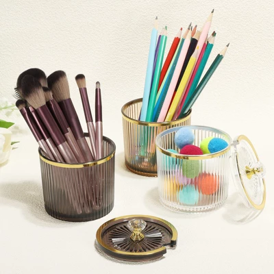 Unique Bargains Seasoning Storage Qtip Holder Dispensers With Lids And Spoons 2 Sets 8.8oz 3 Unique Bargains Seasoning Storage Qtip Holder Dispensers With Lids And Spoons 2 Sets 8.8oz - Image 3