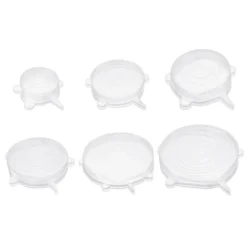 Unique Bargains Reusable Silicone Stretch Lids For Bowls And Food Covers 2 Sets -Kitchen Utensil Store GUEST acb71104 eaf5 41d8 a129 5764fe2d8d43