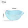 Unique Bargains Rice Washing Bowl Colander Rice Strainer Basket Multipurpose Basket